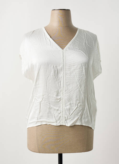 Blouse blanc LA FEE MARABOUTEE pour femme