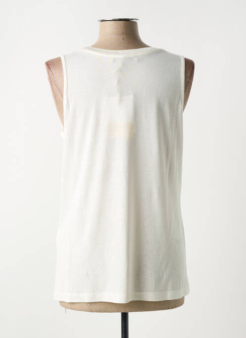 Débardeur blanc LA FEE MARABOUTEE pour femme