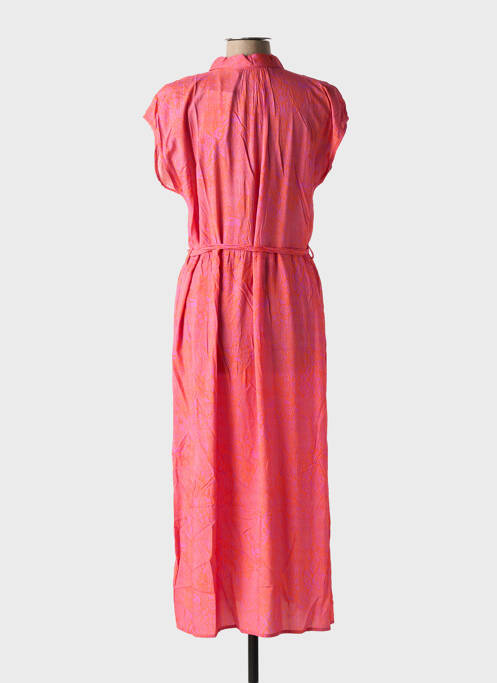 Robe longue rose DIPLODOCUS pour femme