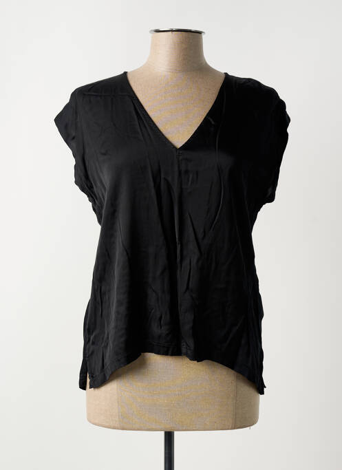 Top noir LA FEE MARABOUTEE pour femme