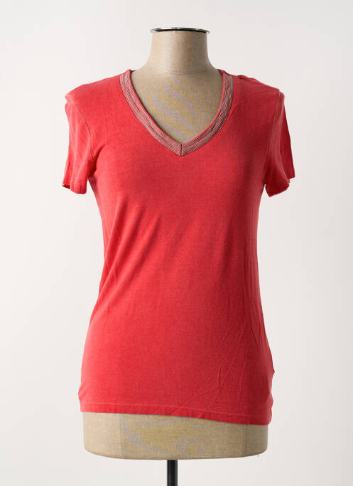 T-shirt rouge IKKS pour femme