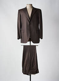 Costume de ville manches longues marron PHERGUS homme