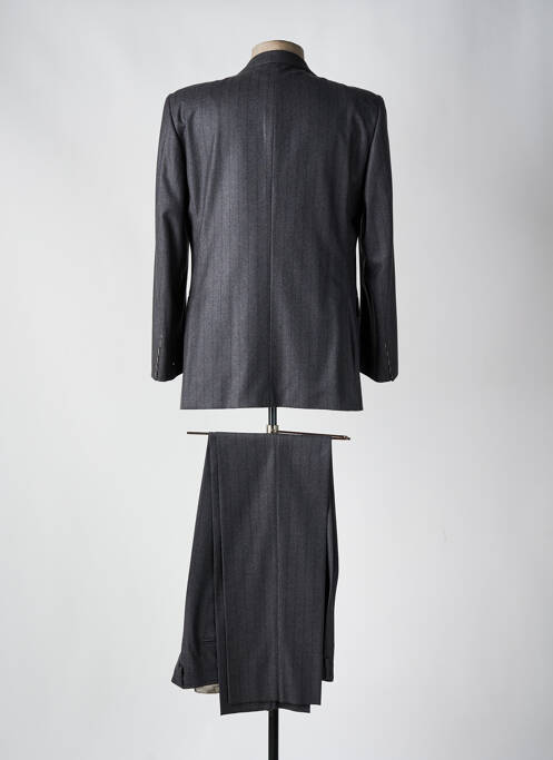 Costume de ville fermeture zippée sous rabat boutonné gris PHERGUS homme