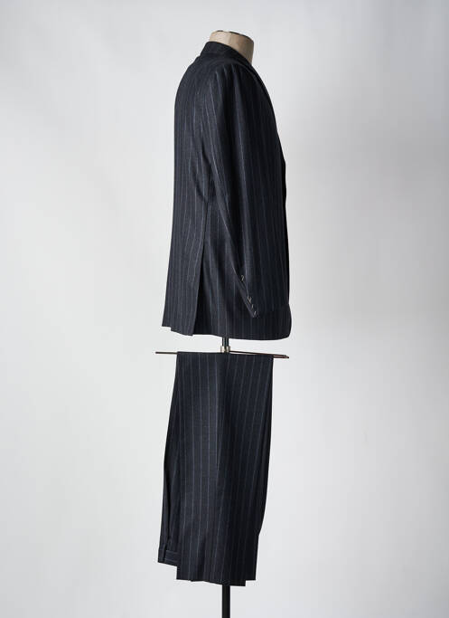 Costume de ville fermeture zippée sous rabat boutonné gris PHERGUS homme