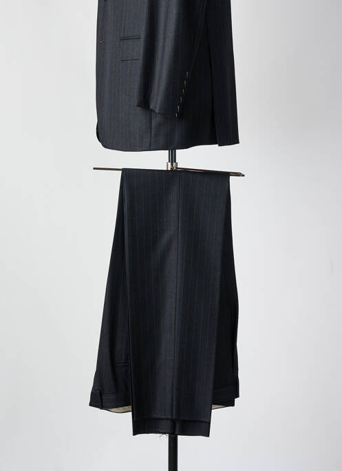 Costume de ville fermeture zippée sous rabat boutonné gris PHERGUS homme