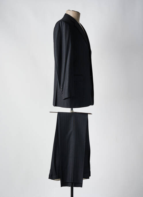 Costume de ville fermeture zippée sous rabat boutonné gris PHERGUS homme
