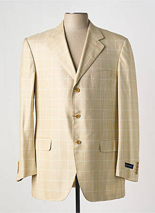 Blazer beige CANALI pour homme