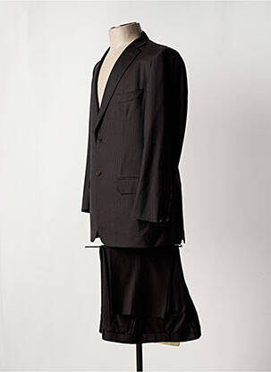 Costume de ville manches longues marron ISAIA NAPOLI homme