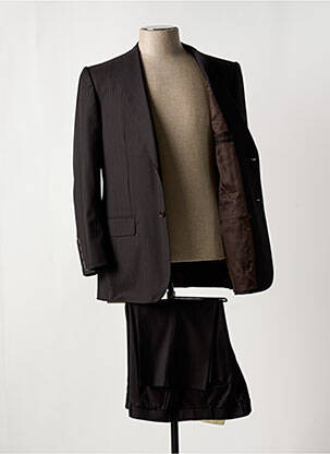 Costume de ville manches longues marron ISAIA NAPOLI homme