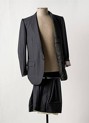 Costume de ville manches longues gris ISAIA NAPOLI homme