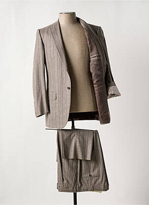 Costume de ville coupe costume beige JOEL VARJACQUES homme