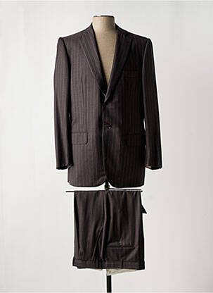 Costume de ville manches longues gris ISAIA NAPOLI homme
