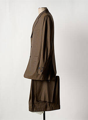 Costume de ville manches longues marron CANALI homme