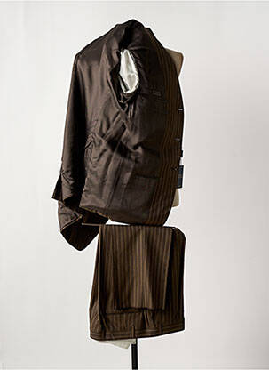 Costume de ville manches longues marron CANALI homme