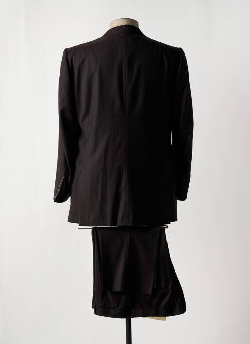 Costume de ville finition intérieure doublure satiné marron ISAIA NAPOLI homme