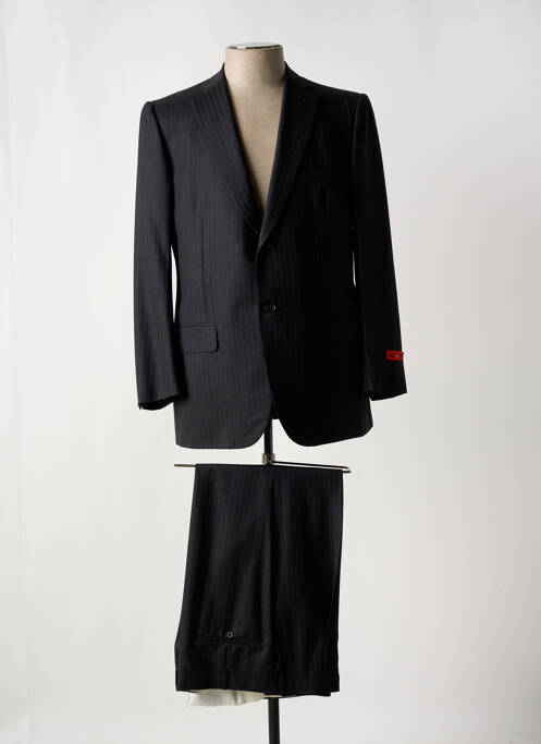 Costume de ville finition intérieure doublure satiné gris ISAIA NAPOLI homme