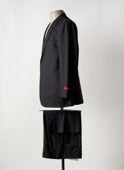 Costume de ville finition intérieure doublure satiné gris ISAIA NAPOLI homme