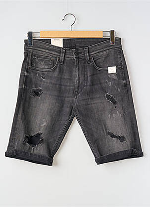 Bermuda stretch taille normale noir PEPE JEANS homme