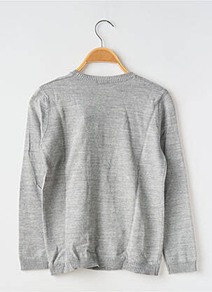 Pull maille fine manches longues gris UNITED COLORS OF BENETTON garçon