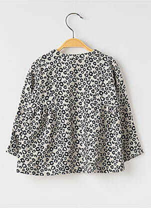Chemisier manches longues manches longues gris UNITED COLORS OF BENETTON fille
