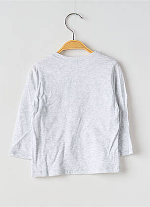 T-shirt manches longues manches longues gris UNITED COLORS OF BENETTON garçon