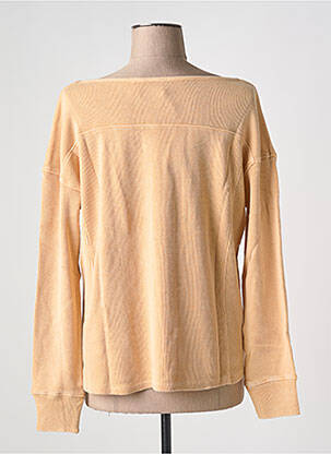 Pull coupe droite manches longues orange ROXY femme