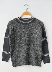 Pull gris UNITED COLORS OF BENETTON pour fille seconde vue