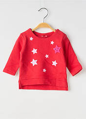 Pull rouge UNITED COLORS OF BENETTON pour fille seconde vue