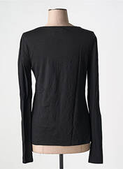 T-shirt noir UNITED COLORS OF BENETTON pour femme seconde vue