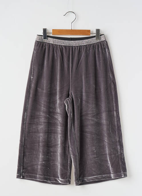 Pantalon large stretch taille élastique gris UNITED COLORS OF BENETTON fille