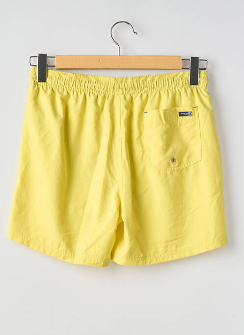 Short de bain tissage popeline jaune PIERRE CARDIN homme