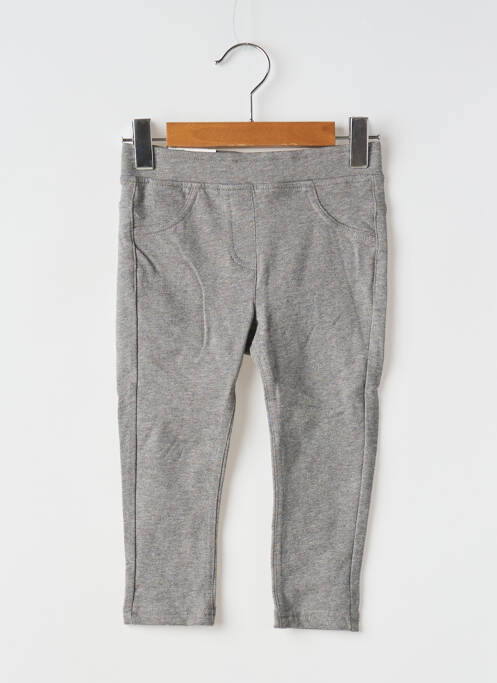 Legging stretch taille élastique gris UNITED COLORS OF BENETTON fille