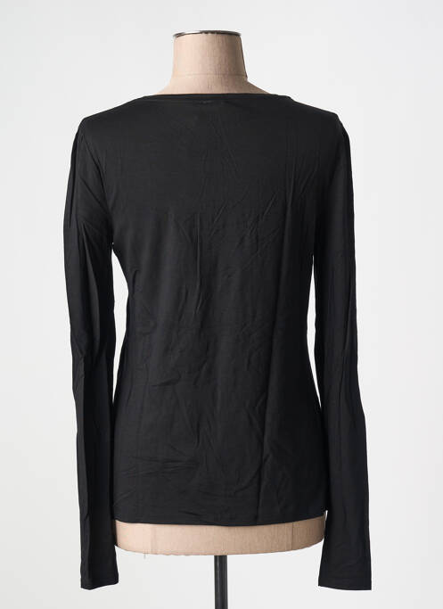 T-shirt manches longues manches longues noir UNITED COLORS OF BENETTON femme