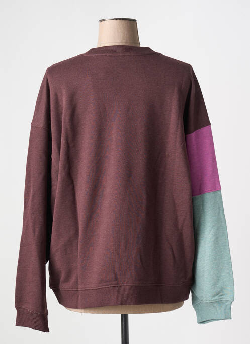 Sweat-shirt manches longues manches longues violet ROXY femme