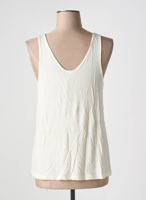 Débardeur coupe droite sans manche beige UNITED COLORS OF BENETTON femme