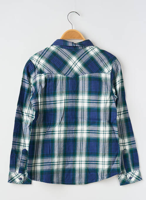 Chemise manches longues bleu UNITED COLORS OF BENETTON garçon