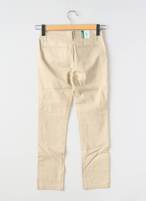 Pantalon droit beige UNITED COLORS OF BENETTON garçon