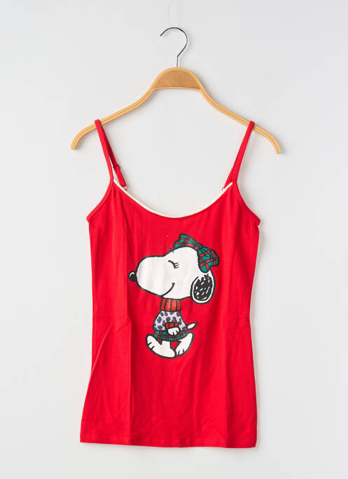 T-shirt rouge UNITED COLORS OF BENETTON pour femme