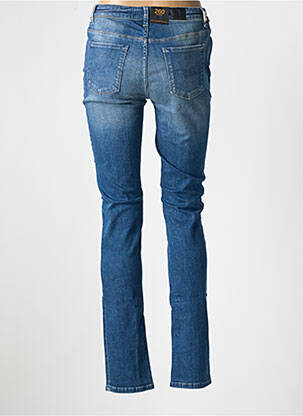 Jeans coupe slim stretch taille normale bleu TRUSSARDI JEANS femme