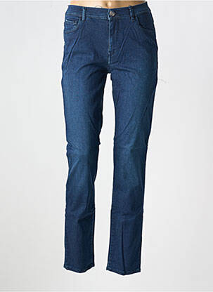 Jeans coupe slim tissage brut taille normale bleu TRUSSARDI JEANS femme