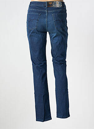 Jeans coupe slim tissage brut taille normale bleu TRUSSARDI JEANS femme
