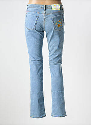 Jeans coupe slim stretch taille normale bleu TRUSSARDI JEANS femme