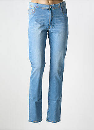 Jeans coupe slim stretch taille normale bleu TRUSSARDI JEANS femme