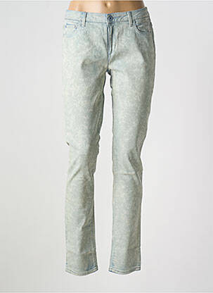 Jeans coupe slim stretch taille normale bleu TRUSSARDI JEANS femme