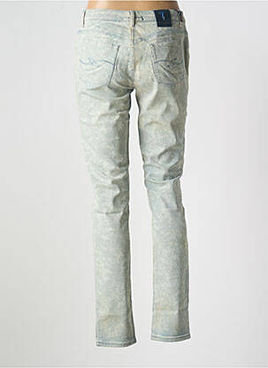 Jeans coupe slim stretch taille normale bleu TRUSSARDI JEANS femme