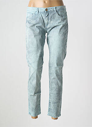 Jeans coupe slim stretch taille normale bleu TRUSSARDI JEANS femme