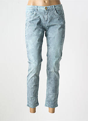 Jeans coupe slim stretch taille normale bleu TRUSSARDI JEANS femme