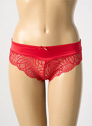 Culotte effet matière satinée rouge TORRENTE femme
