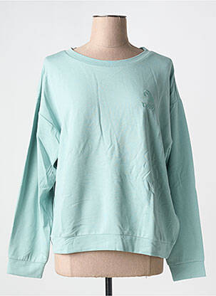 Sweat-shirt stretch manches longues vert ROXY femme