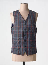 Gilet sans manche poches bleu BENETTON homme